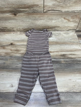 Carter's 2pc Striped Bodysuit & Pants Brown sz 6m