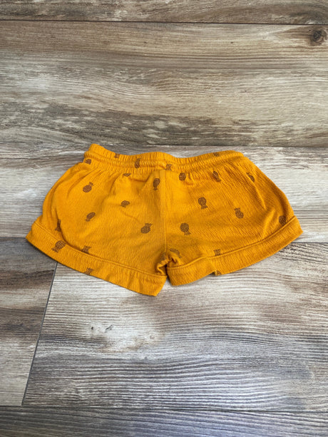 Carter's Pineapple Print Shorts Gold sz 4T - Me n Mommy To Be