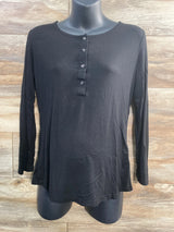 Bearsland Henley Shirt Black sz Small