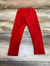 Cat & Jack Fleece Lined Legging Red sz 3T