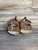 Carter's Double Strap Sandals Brown sz 1/2c