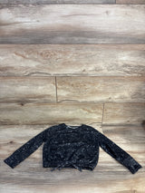 Oshkosh Rash Guard Shirt Black sz 4T