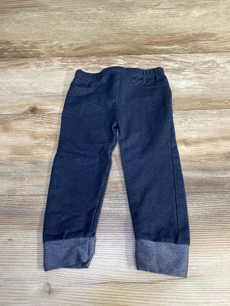 Little Lass Leggings Blue sz 2T - Me n Mommy To Be