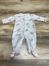 Carter's Fairy Print Sleeper Grey sz 6m