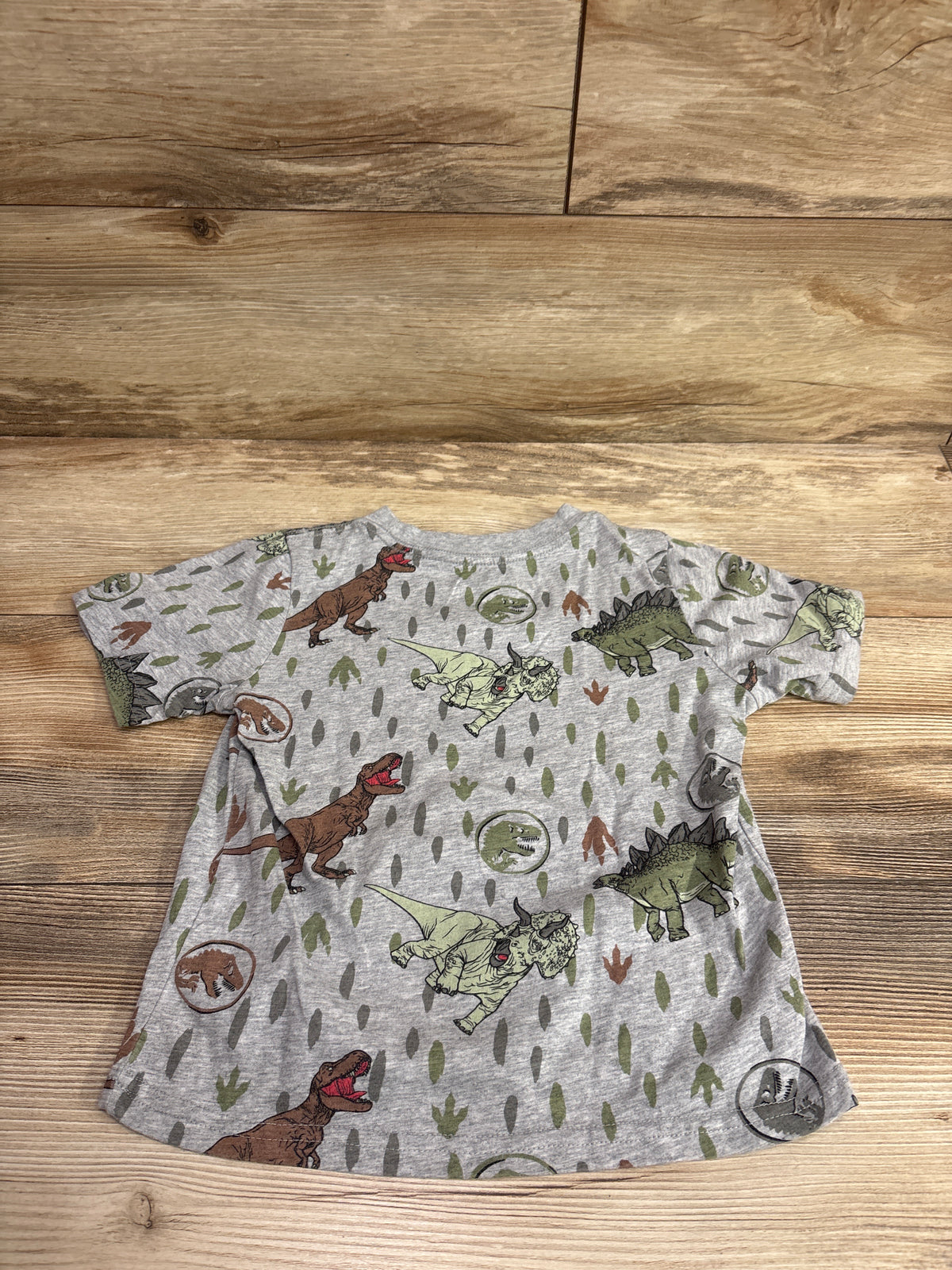 Jurassic World Shirt Grey sz 4T