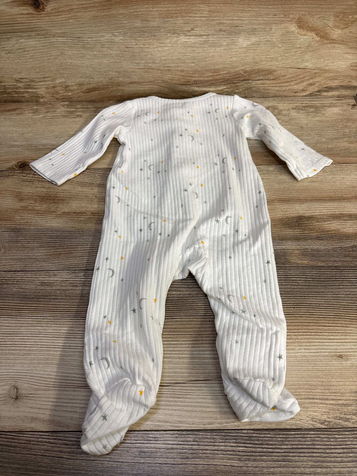 Just One You Moon & Stars Sleeper White sz 6m