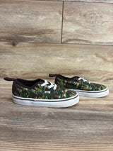 Vans Old Skool V Camo Sneakers Green sz 9.5c