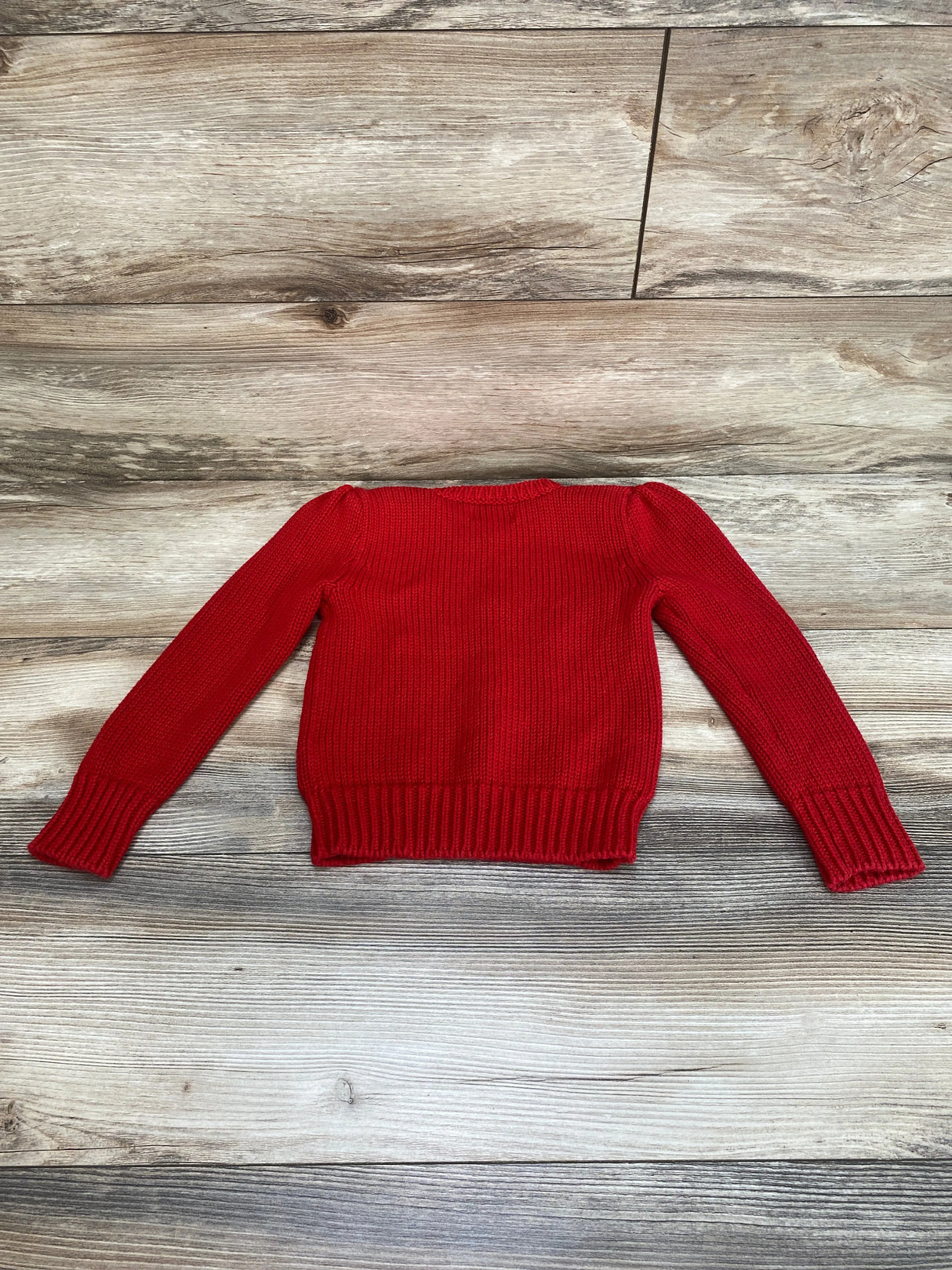 Ralph Lauren The Iconic Flag Sweater in Red sz 4T