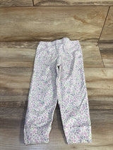 Carter's Floral Leggings White sz 24m