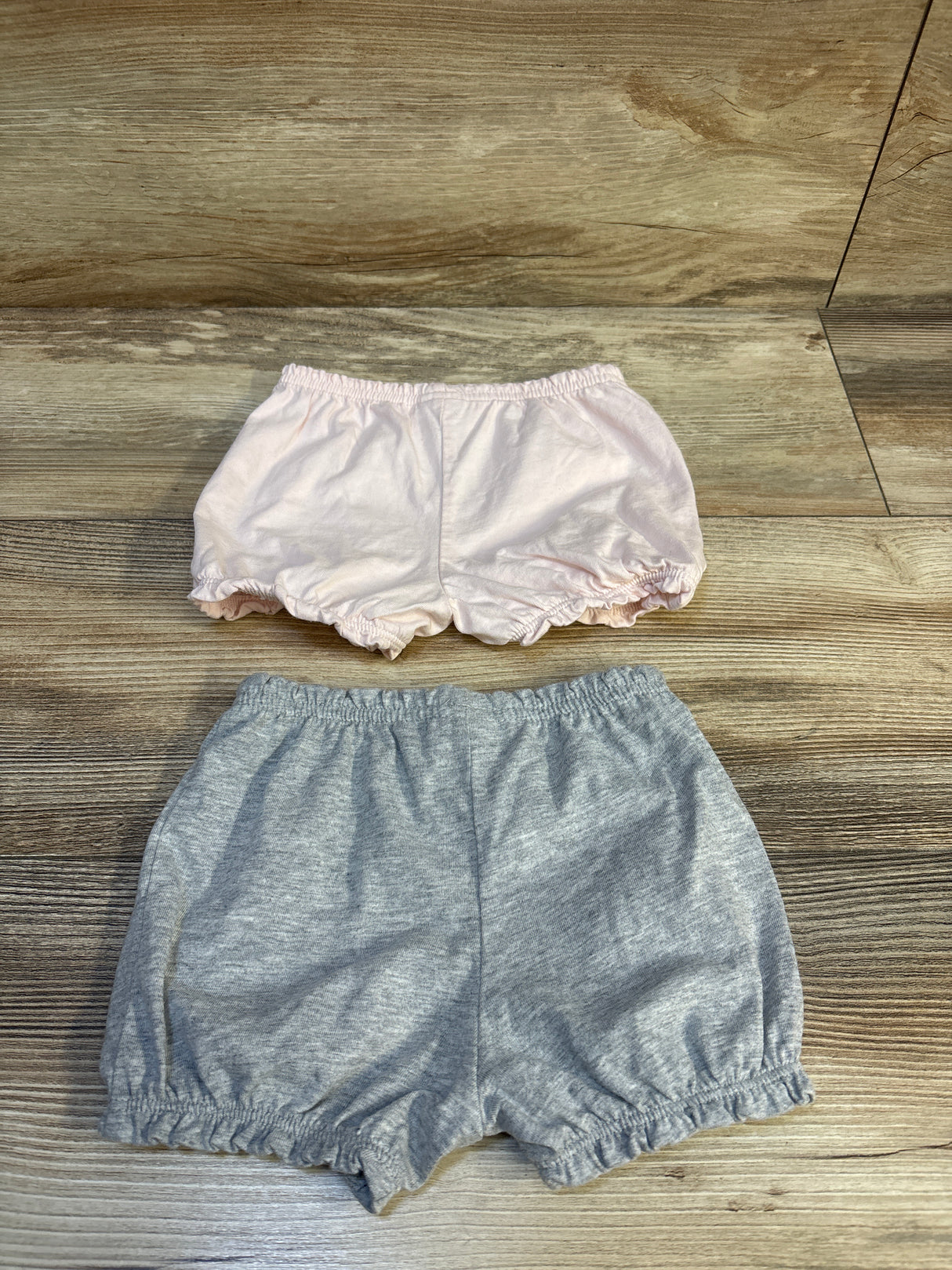 Carter's 2pk Pull On Shorts Pink/Grey sz 12m
