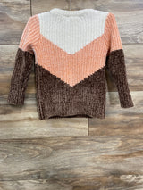 Design History Chunky Knit Sweater Peach sz 2T