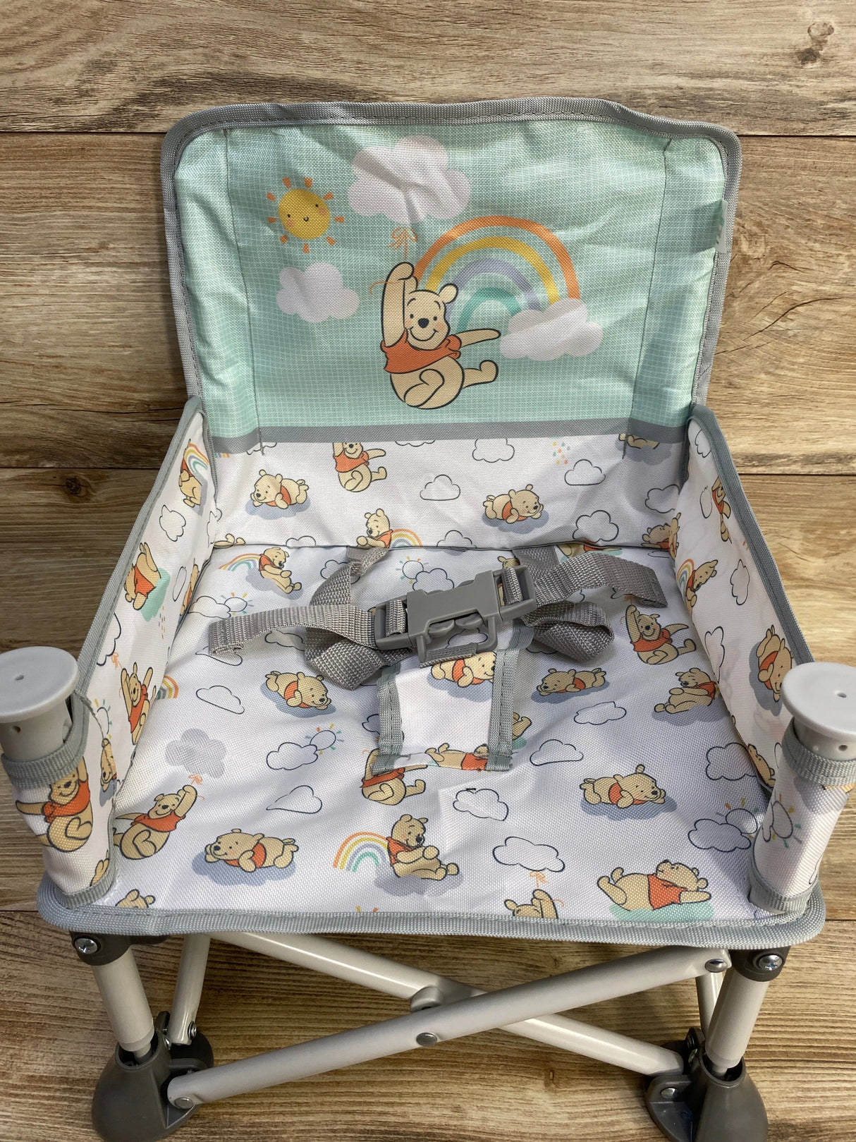NEW Bright Starts Disney Baby Pop N Sit Portable Booster Seat