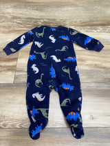 Simple Joys Dino Blanket Sleeper Navy sz 3-6m