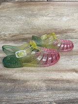 Ombre Glitter Jelly Sandals sz 11c