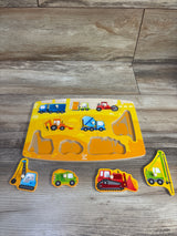 Janod Wooden Shapes & Sounds Block Puzzle 6pc