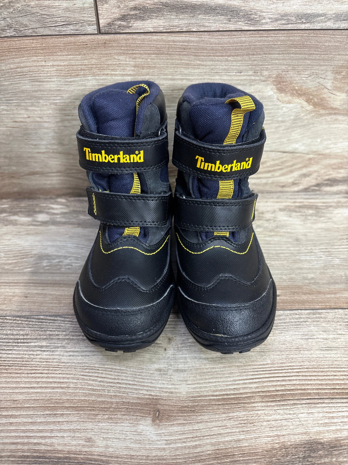 Timberland Polar Cave Waterproof Snow Boots Black sz 12c