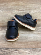 London Underground Black Leather Casual Shoes sz 6W