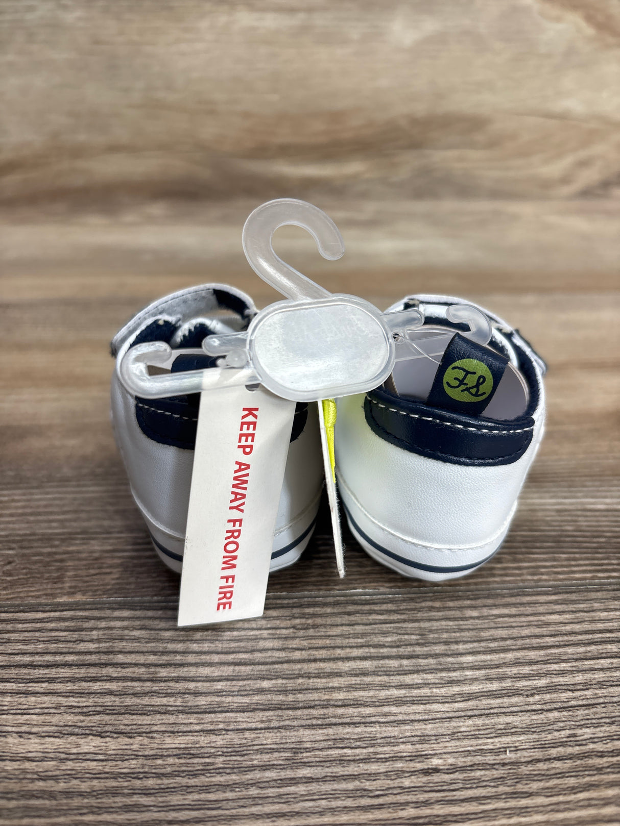 NEW First Steps Soft Sole Shoes White sz 1c