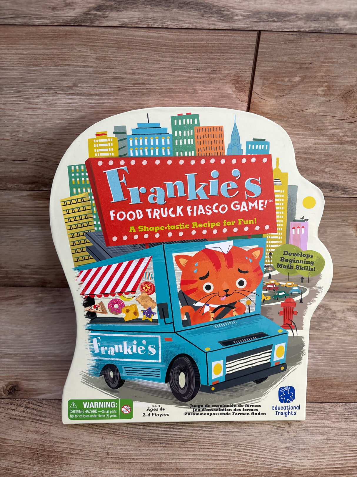 Educational Insights Frankie's Food Truck Fiasco Board Game