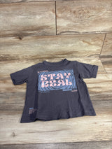 Cotton On Kids Oversize Graphic Print 'Radical' Tee Grey sz 5T