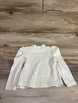Baby Gap Ribbed Long Sleeve Shirt Ivory sz 12-18m