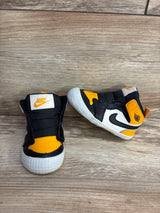 Air Jordan 1 Crib Bootie 'Yellow Toe' Sneakers sz 4c