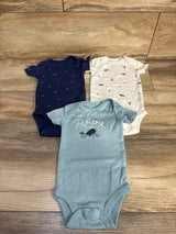 Just One You 3pk Bodysuit Set Blue sz 3m