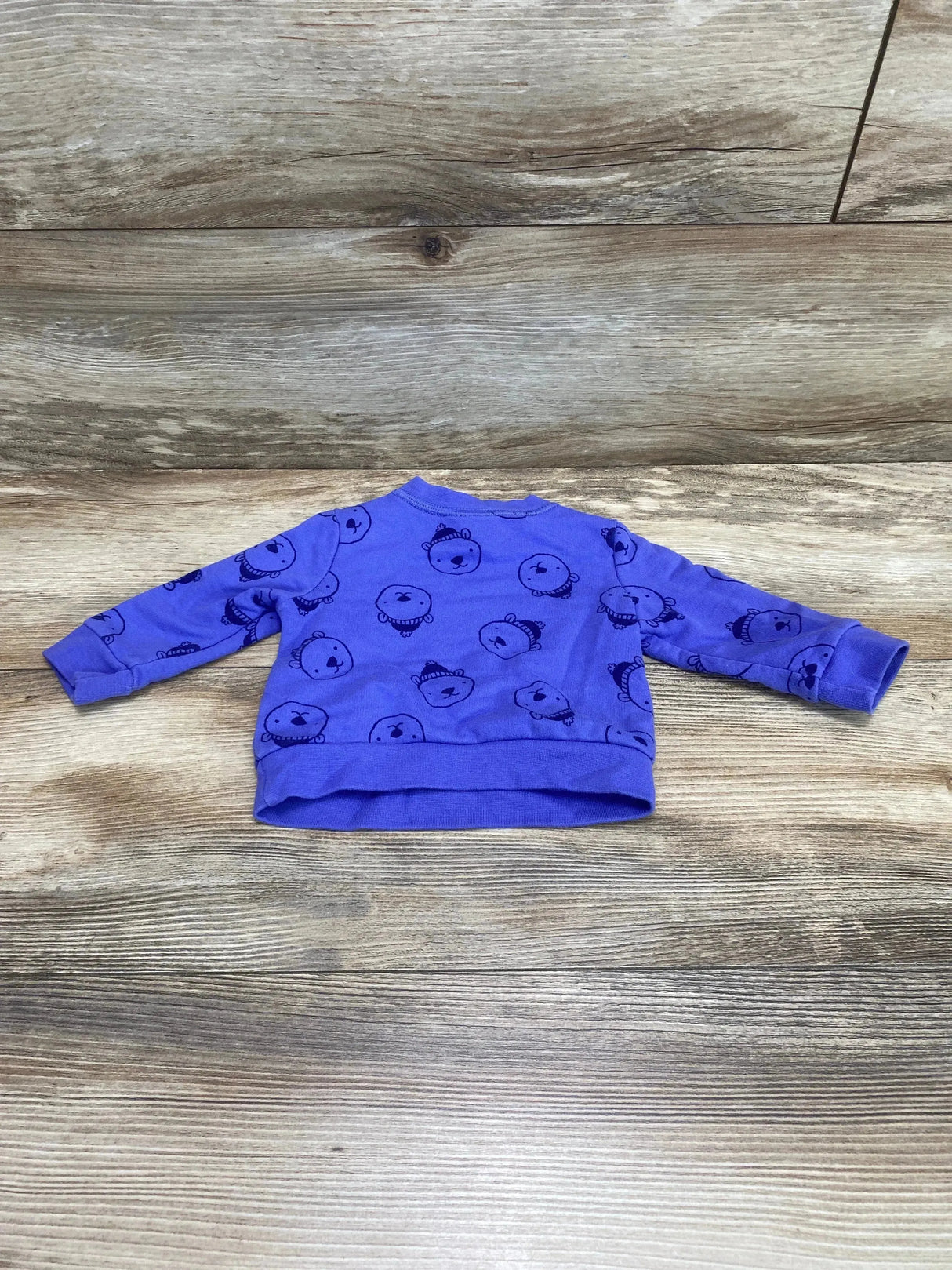 Cat & Jack Polar Bear Sweatshirt sz 0-3m