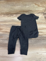 Cloud Island 2pc Bodysuit & Pants Set Grey sz 0-3m