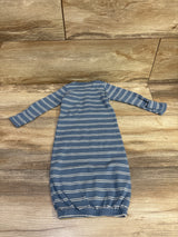 Carter's Henley Sleep Gown Blue sz 3m