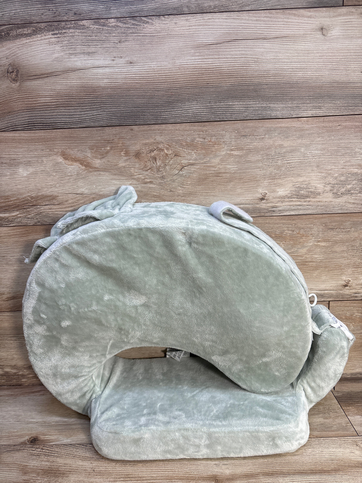 My Brest Friend Super Deluxe Nursing Pillow with Plush Cover Green