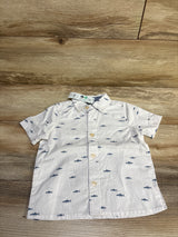 NEW Oshkosh Button-Up Shirt White sz 18m