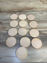 13pk Wooden Monthly Milestone Photo Prop Cards