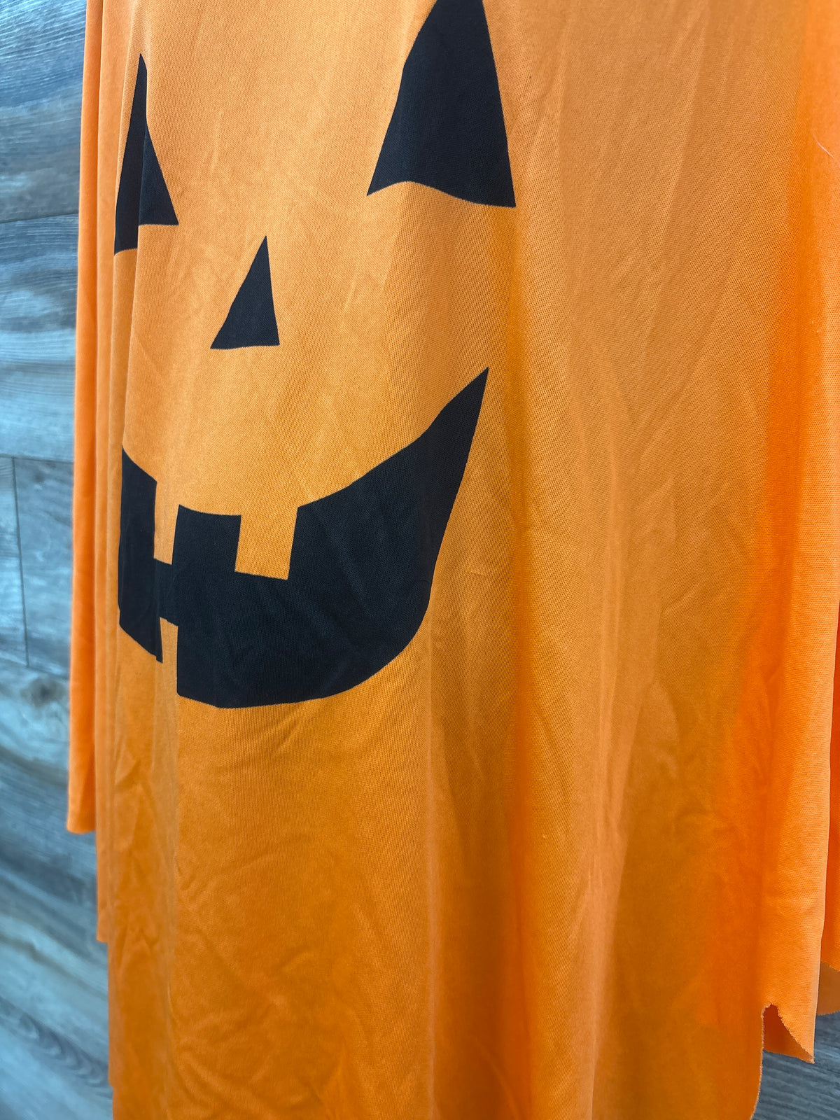 CONGRU Maternity Pumpkin Poncho Costume Orange One Size
