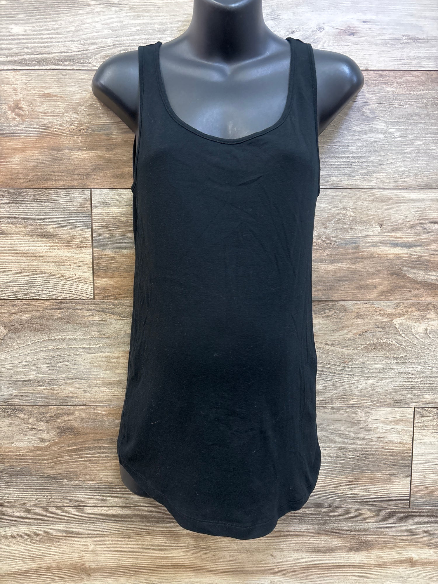 Isabel Maternity Tank Top Black sz XL