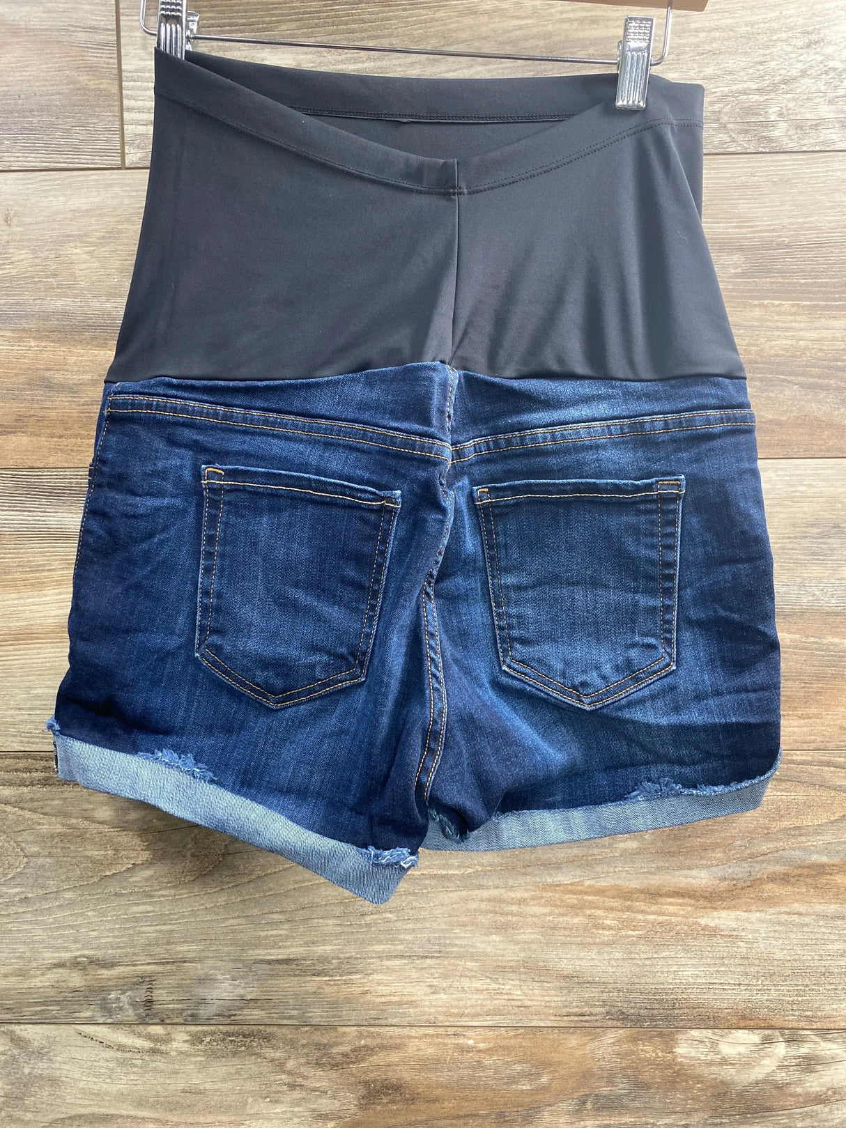 Just Black Full Panel Denim Shorts Blue sz 27/Small