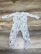 Magnetic Me Silent Night Modal Footie White sz 3-6m - Me n Mommy To Be
