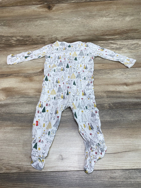 Magnetic Me Silent Night Modal Footie White sz 3-6m - Me n Mommy To Be