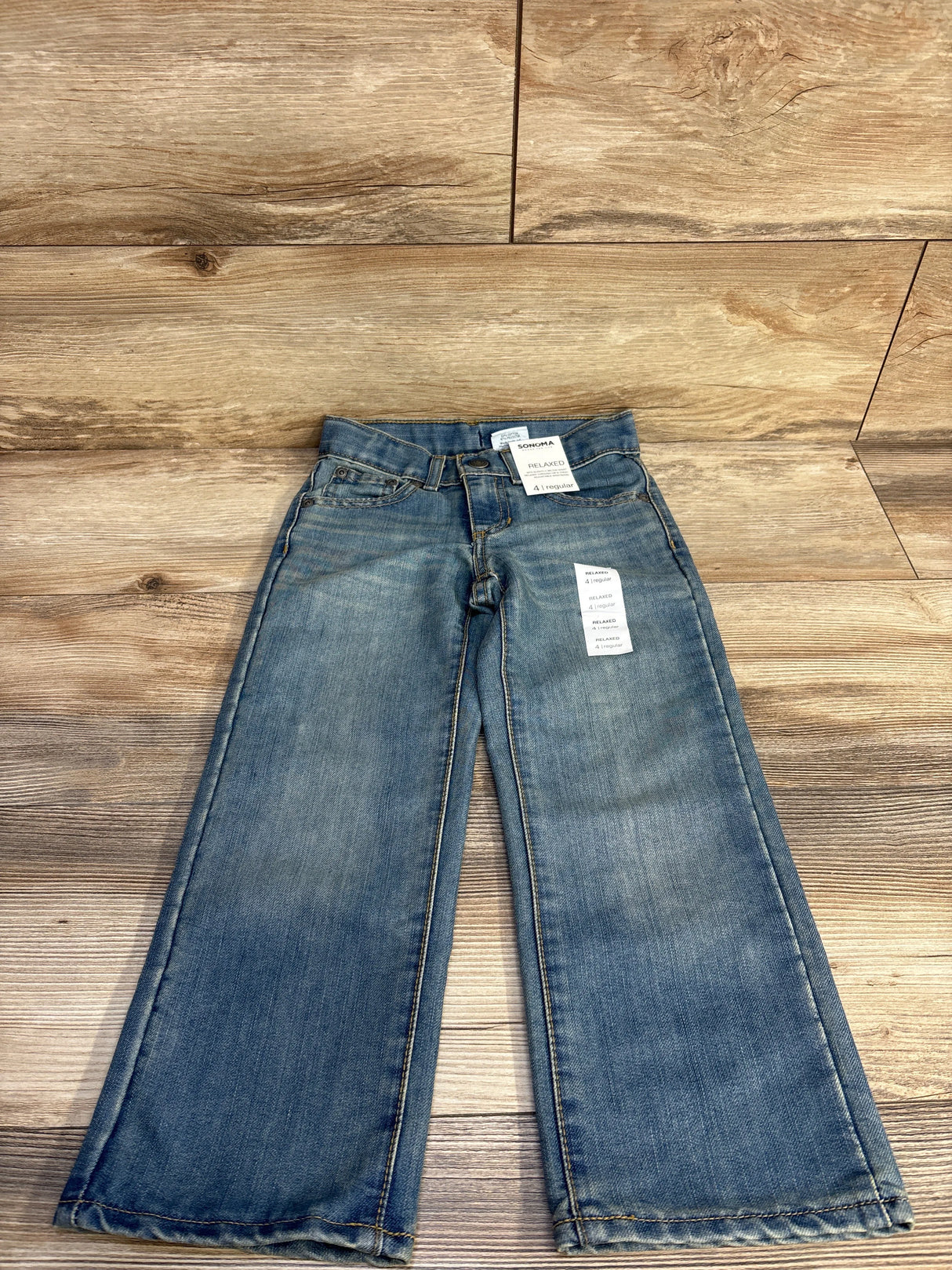 NEW Sonoma Relaxed Fit Jeans Blue sz 4T - Me n Mommy To Be