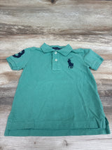 Polo Ralph Lauren Big Pony Cotton Mesh Shirt Green sz 4T
