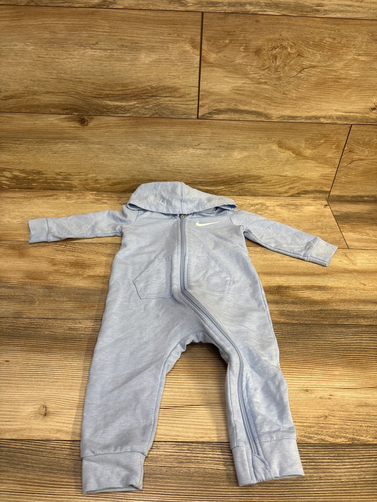 Nike Hooded Coverall Blue sz 12m