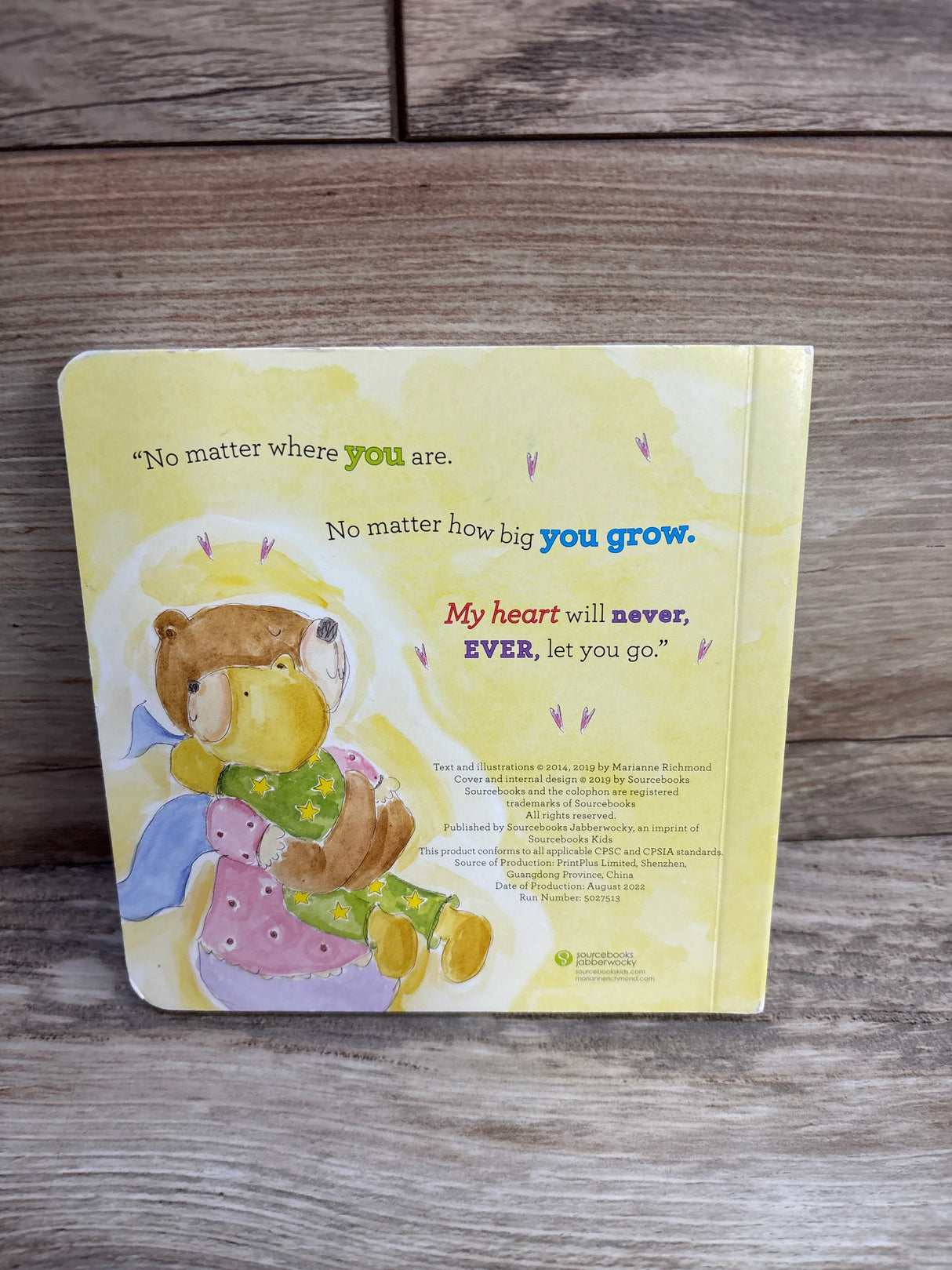I'll Never Let You Go Board Book
