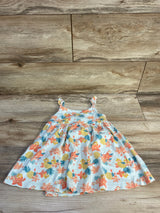 Sigrid Olsen Sleeveless Pineapple Dress Blue sz 12m