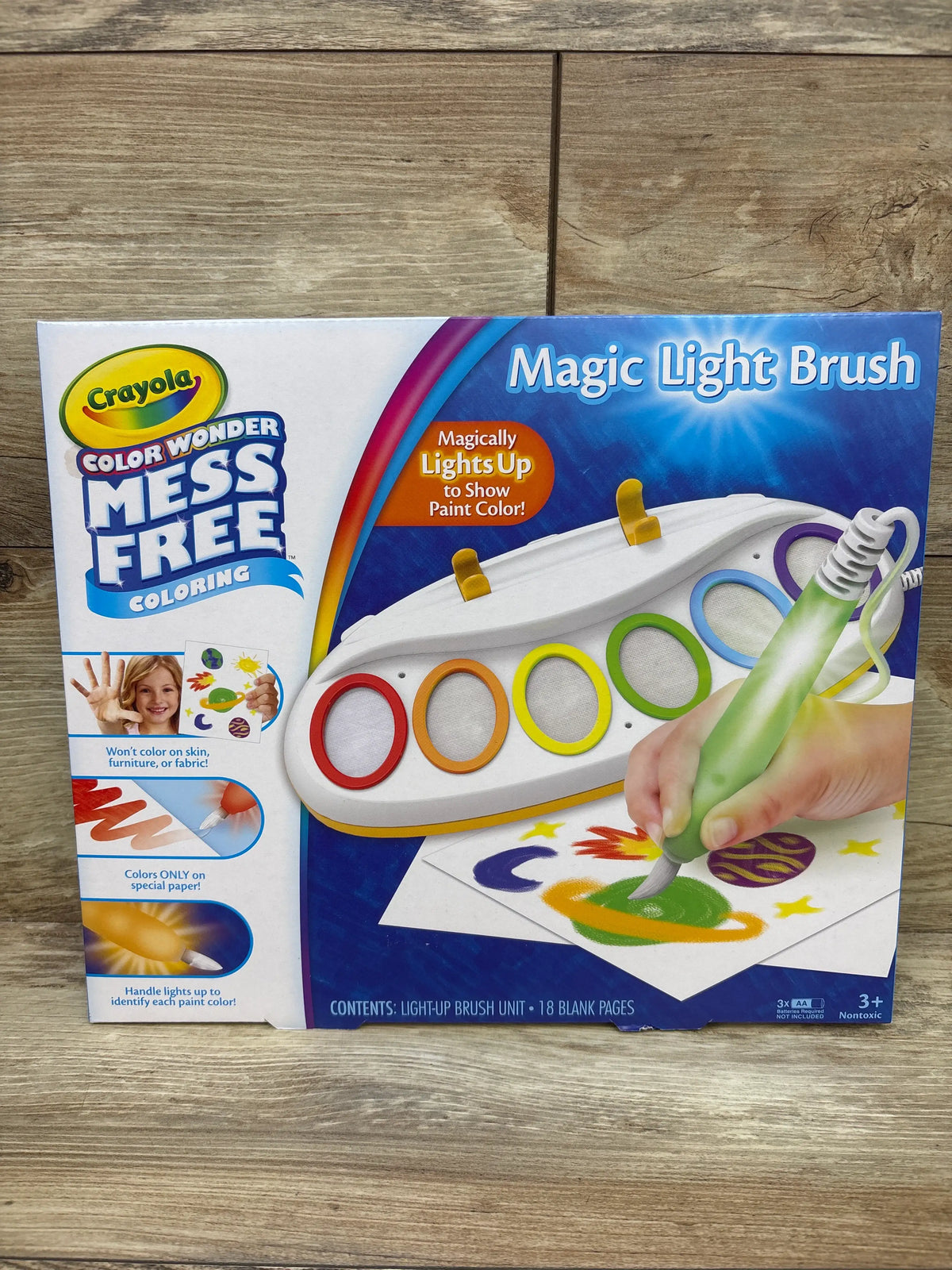NEW Crayola Color Wonder Mess Free Coloring - Magic Light Brush & Drawing Pad