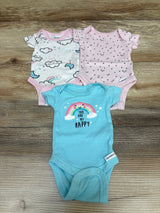 Gerber 3pk Bodysuits Pink sz Preemie