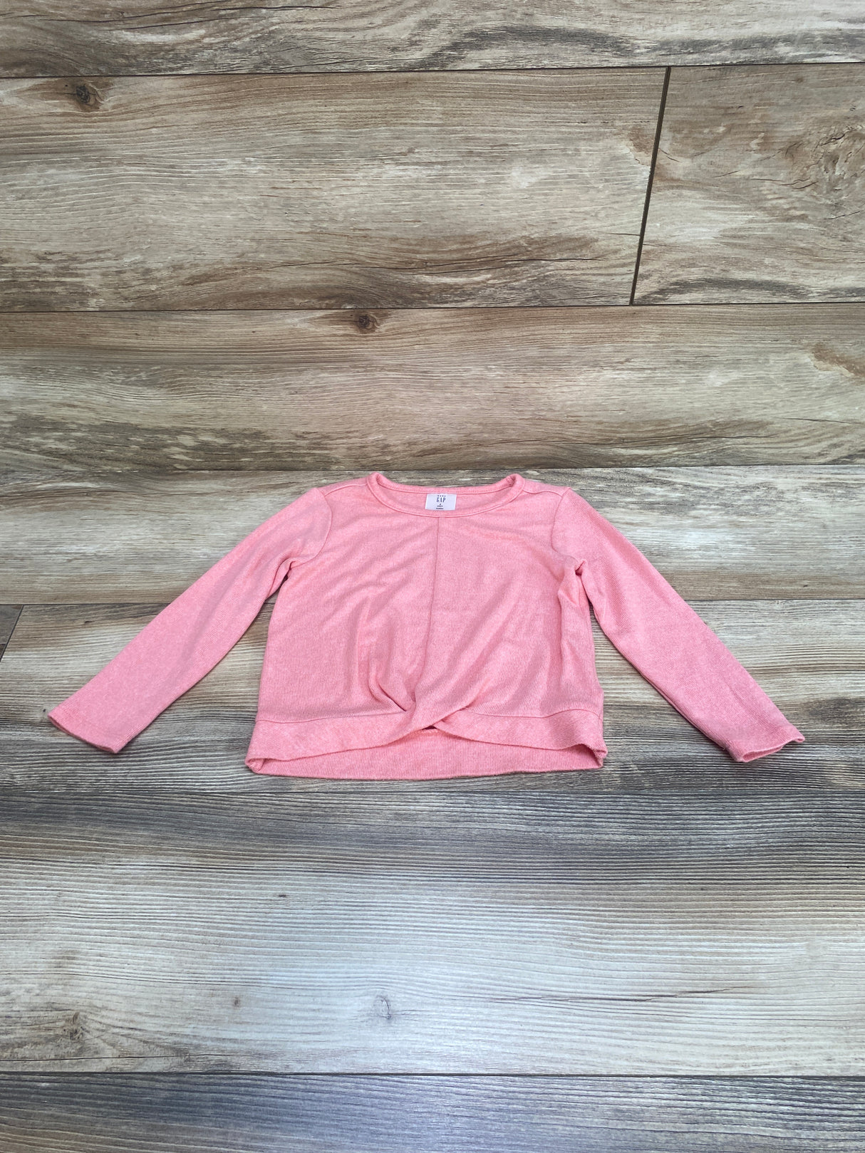 Baby Gap Softspun Twist-Front Shirt Pink sz 2T