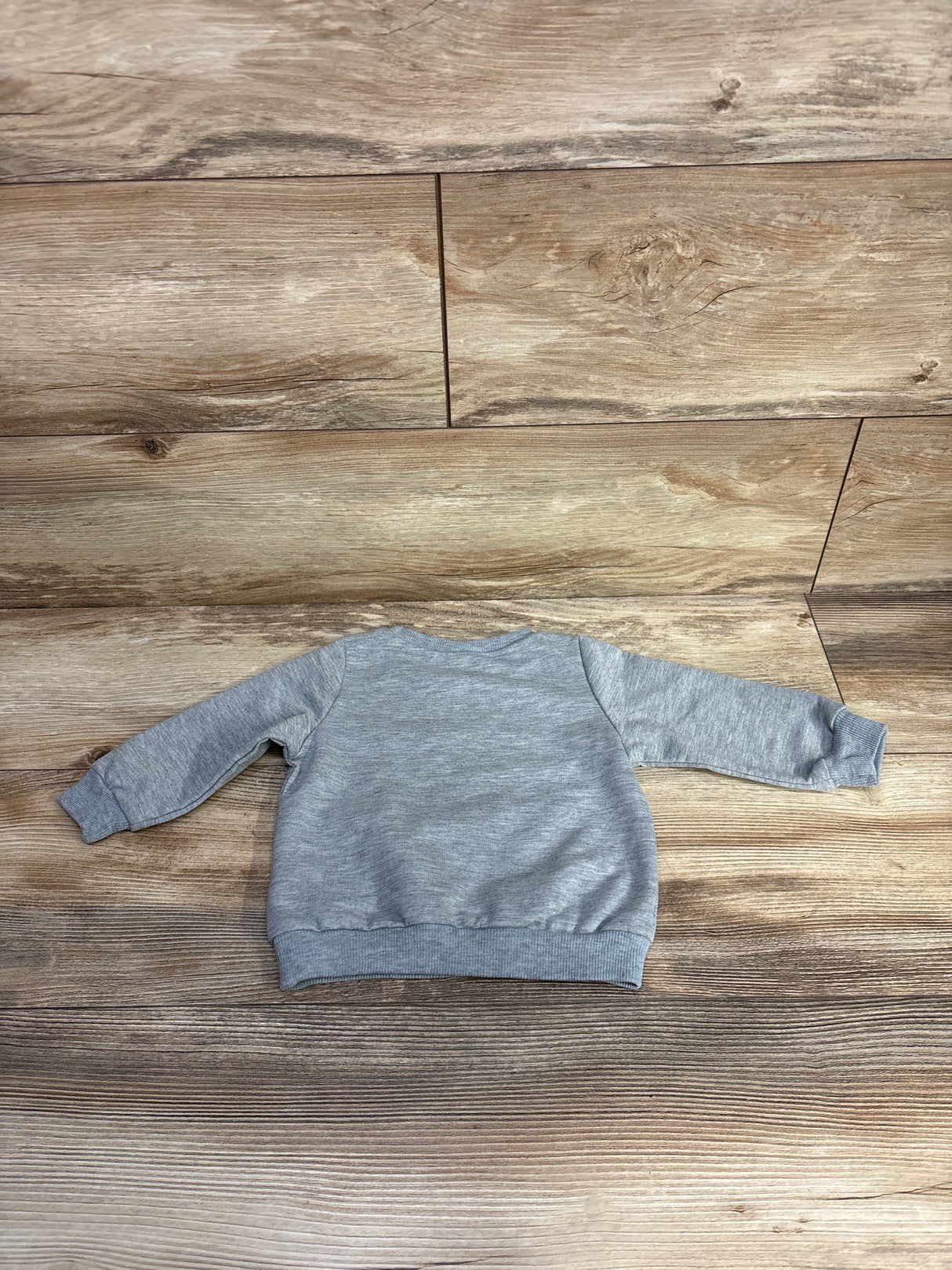 Gobble Till You Wobble Pull Over Sweater Grey sz 9-12m