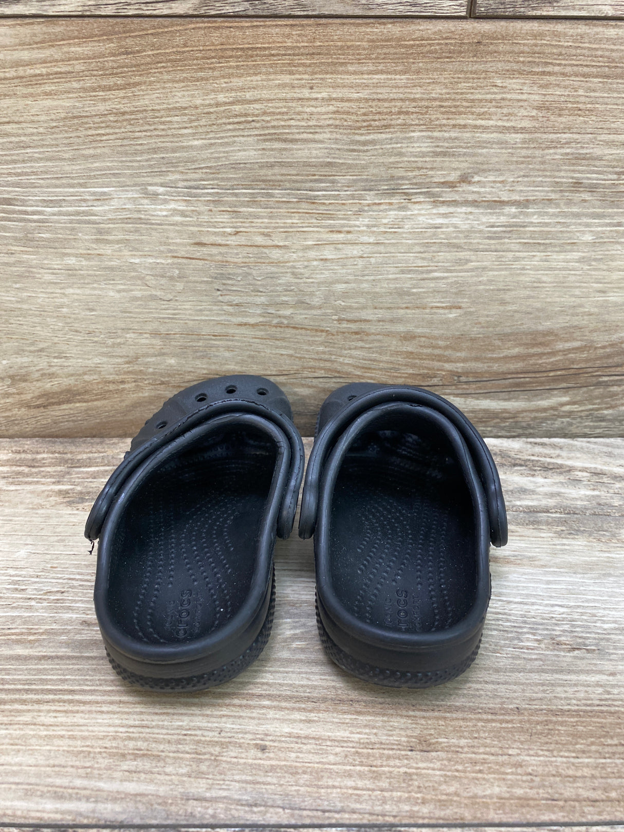 Crocs Classic Clogs Black Sz 6c