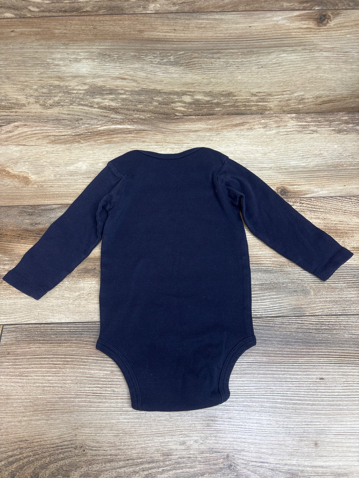 Carter's Long Sleeve Chemistry Bodysuit Navy sz 12m