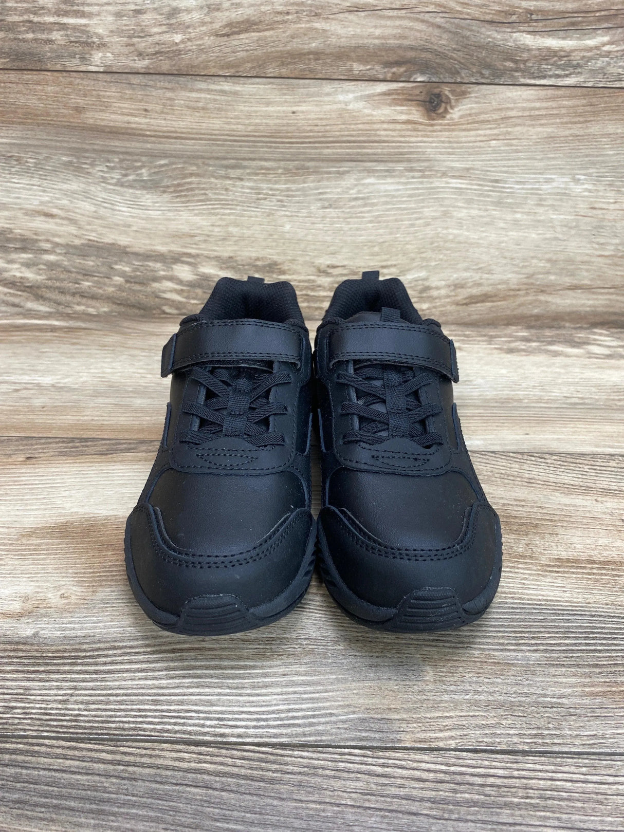 Stride Rite Brighton Sneakers Black sz 2Y - Me 'n Mommy To Be